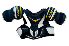 Bauer Supreme Ice Hockey Shoulder / Chest Pads Size JR Small (E.141)