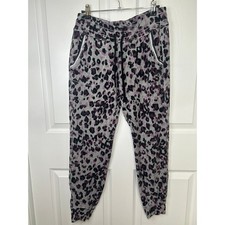 Calvin Klein Performance Women's Leopard Print Joggers Pants S/P Small