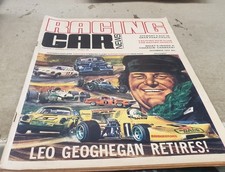 Dec 1974 RACING CAR NEWS Magazine LEO GEOGEGAN Charger MONARO