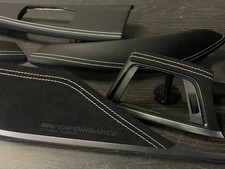 BMW F30 F31 F32 F36 F80 F82 ALCANTARA NAPPA LEATHER interior trim set kit LHD