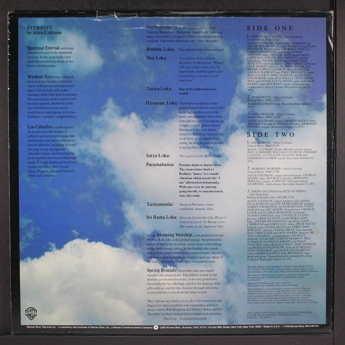 Alice Coltrane – Eternity Alice Coltrane – Eternity – Vinyl (Orange-in-Pink, 180g, LP