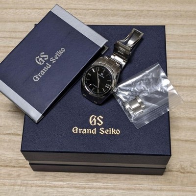 Grand Seiko Heritage Men's Black Watch - SBGR253 for sale online