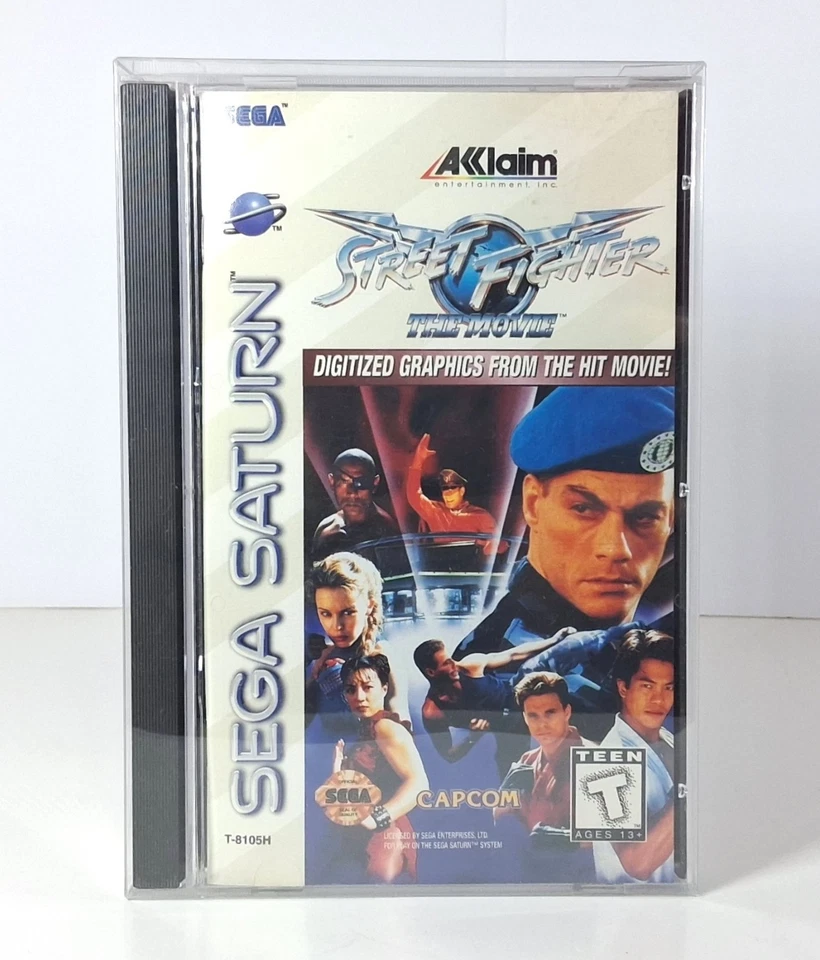 Street Fighter: The Movie (Sega Saturn, 1995) CIB Tested - Image 2 of 4