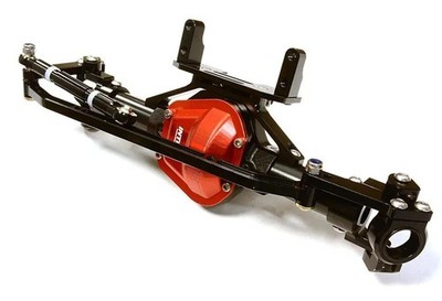 Billet Machined Front Axle Assembly w/o Internals for SCX-10 Dingo, Honcho, Jeep