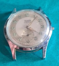 Montre Mécanique  Dilecta 15 Rubis Mouvement Fonctionnel Voir Photos 