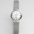 Omega Seamaster De Ville Ladies Manual Vintage Silver Cocktail Mini Watch 22 mm