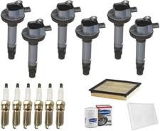 Direct Ignition Coils & Platinum Spark Plugs Fits Ford F-150 3.5L 2016-2017