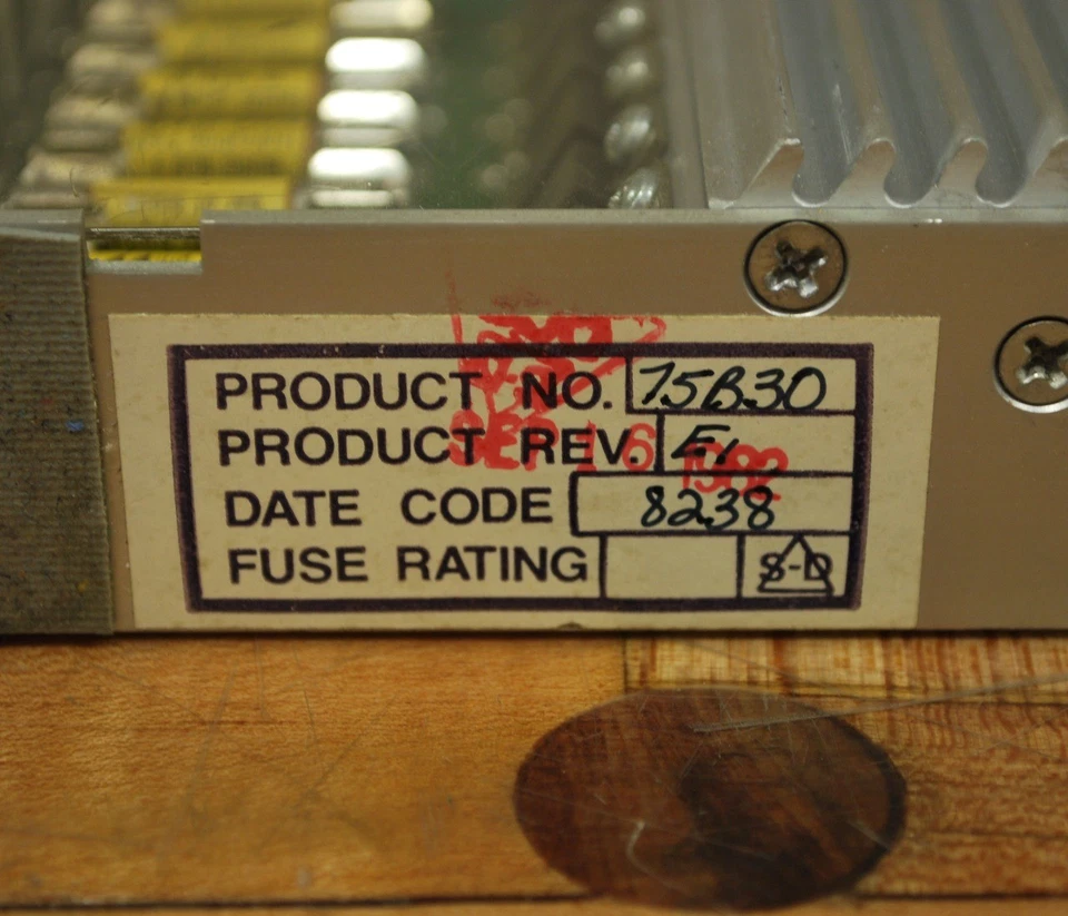 Struthers Dunn 75B30 Output Module 8 Point Relay 1 Word - USED - Image 2 of 3