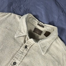 St John's Bay Chamios Cloth Long Sleeve Button Down Shirt Men's Size XXL