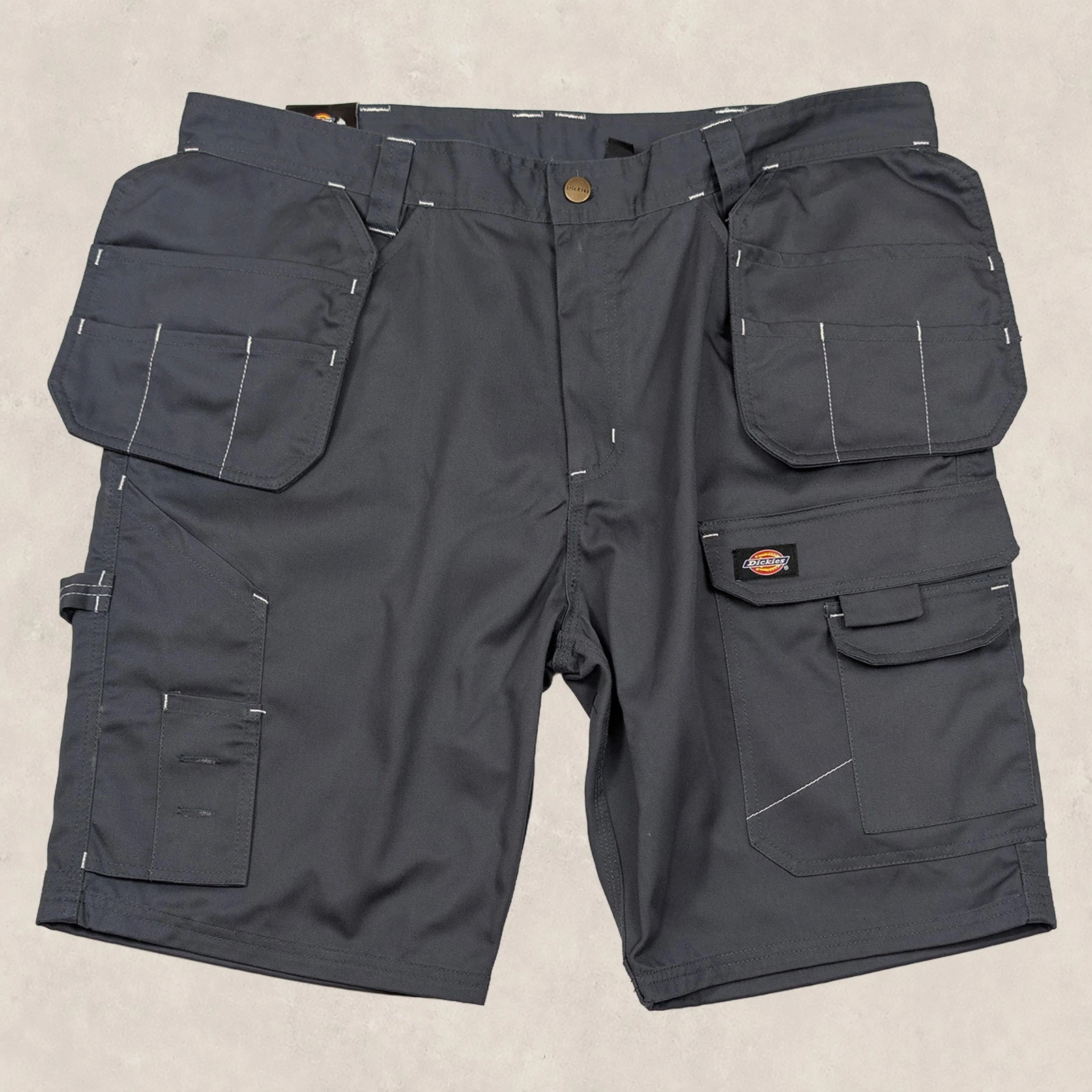 dickies pro cargo work shorts mens dark grey size 38 new with tags trousers