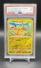 Pikachu 2017 Pokemon Sun & Moon Crimson Invasion Reverse Holo Rev Foil PSA 9
