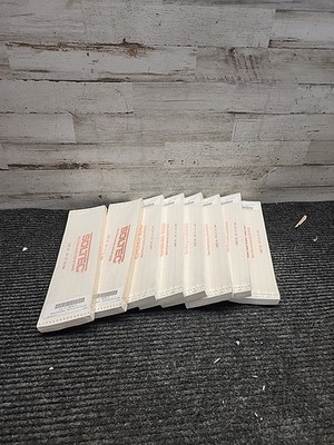 Lot of 8 Soltec ZK1-01-26-20M Fan Fold Chart Paper