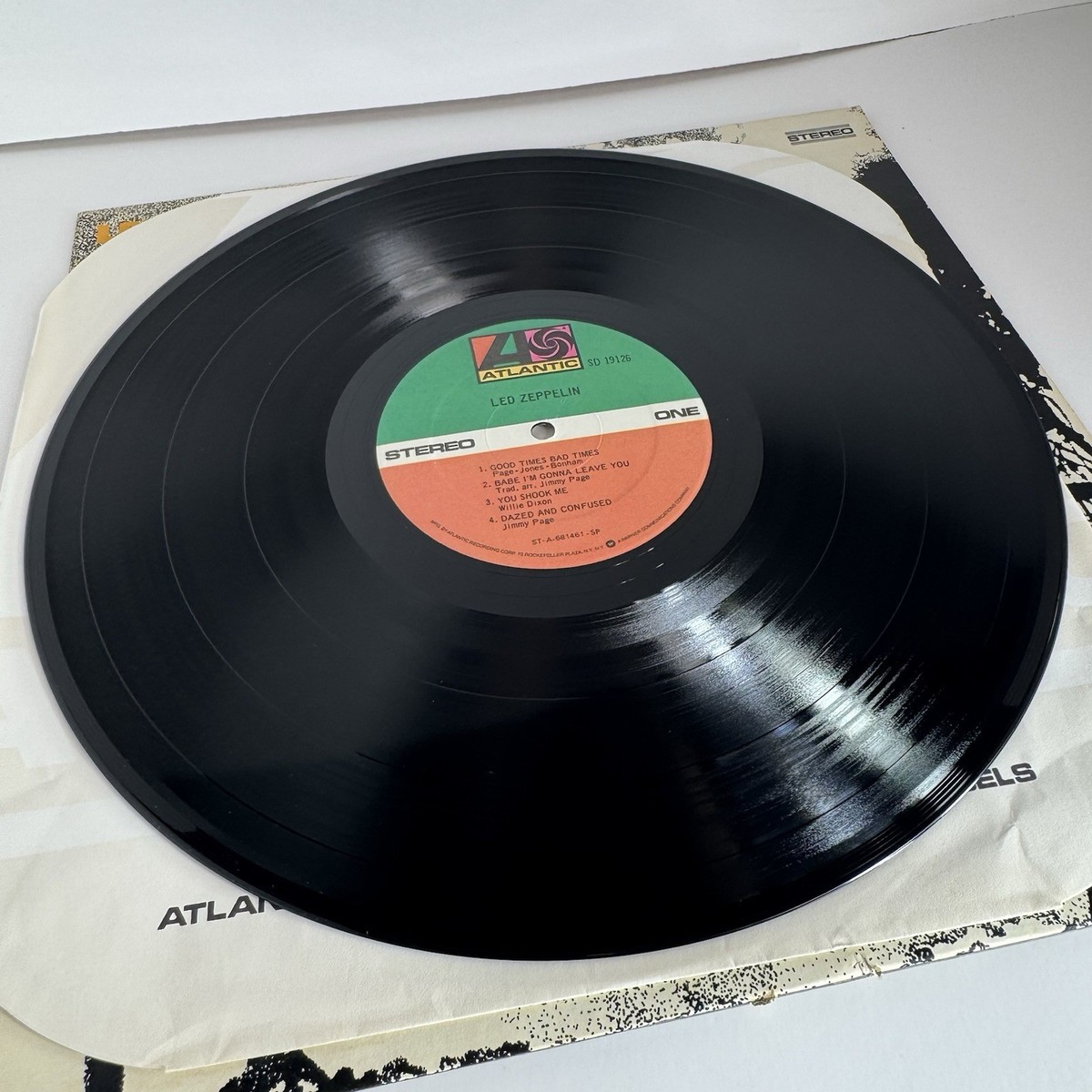 LED ZEPPELIN Self Titled ATLANTIC SD-19126 Vinyl LP | eBay LED ZEPPELIN Self Titled ATLANTIC SD-19126 Vinyl LP | eBay