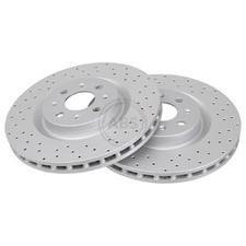 2x Bremsscheibe vorne für Abarth Grande Punto EVO | 26215592