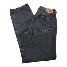 Levi's Low Pro Straight Leg Jeans Women's 28 High Rise Blue Denim