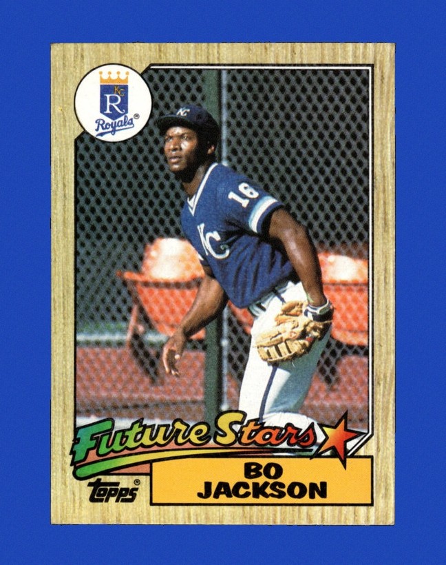 1987 Topps Set-Break #170 Bo Jackson RC EX-EXMINT *GMCARDS*