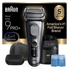 Braun Series 9 PRO Wet Dry Electric Shaver, SmartCare 9697CC