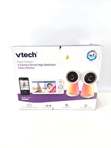 VTech RM5856-2HD 2 Camera Digital Display Wi-Fi Temperature Night Light Monitor