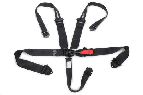 IMPACT RACING 51111111 w/59888888 5-pt Harness System L&L w/Hans Shoulder Straps - 第 1/1 張圖片