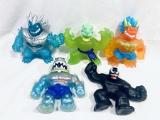 Heroes Of Goo Jit Zu Action Figure Lot Of 5 Stretch Figures By Moose Toys