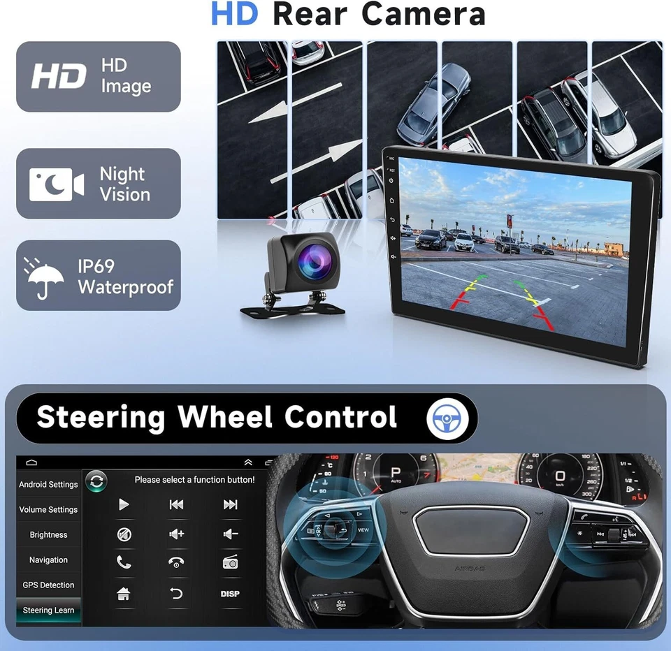 Für Renault Megane 2 2002-2009 Android 13 Autoradio Carplay GPS 1+32GB - Bild 4 von 4