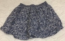Gap Kids Toddler Girls Floral A-line 100 Cotton Skirt Size 5T BIN AX 