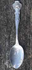 Ant. Sterling St. Mary's by the Sea - Pacific Grove, California Souvenir Spoon