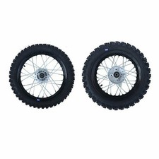 SET Cerchi Alluminio Anodizzati 10/10 SW Pit Bike Dirt Bike Cross 110 - 125 cc HMParts