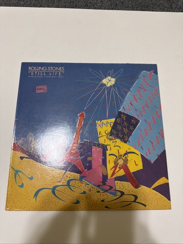 ROLLING STONES LP STILL LIFE AMERICAN CONCERT 1981 CBS 4502041 Record NM