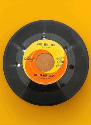   The Beach Boys - Fun, Fun, Fun / Why Do Fools Fall In Love (Capitol #5118) G