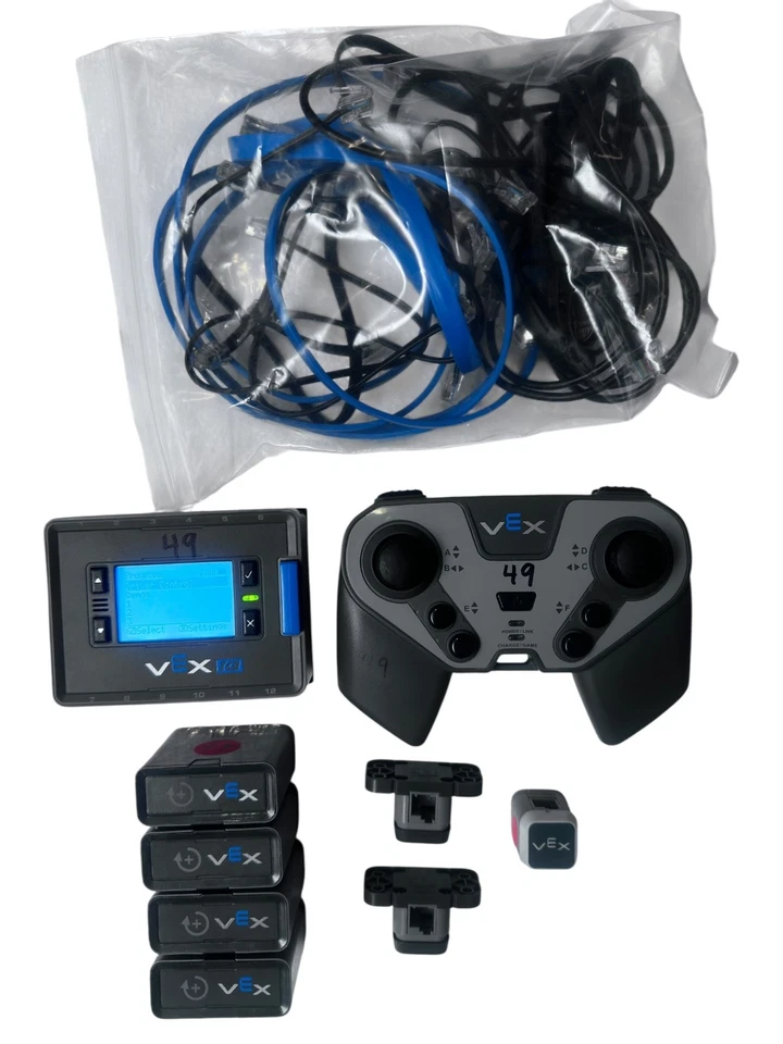 VEX IQ Robotics Kit – Brain, Controller, Motors, Sensors, and Extra Parts - Image 2 of 4