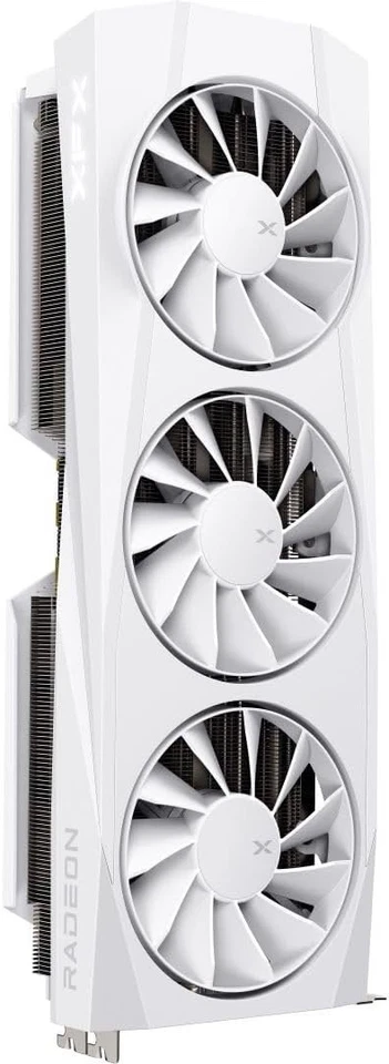 XFX Quicksilver RX 9070XT 16GB GDDR6, HDMI, 3xDP, RDNA 4, White-Graphics Card - Image 2 of 4