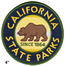 California State Parks - 4" Uniform Patch - State Park Ranger & other staff
