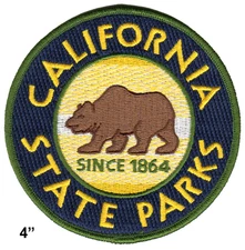 California State Parks - 4" Uniform Patch - State Park Ranger & other staff