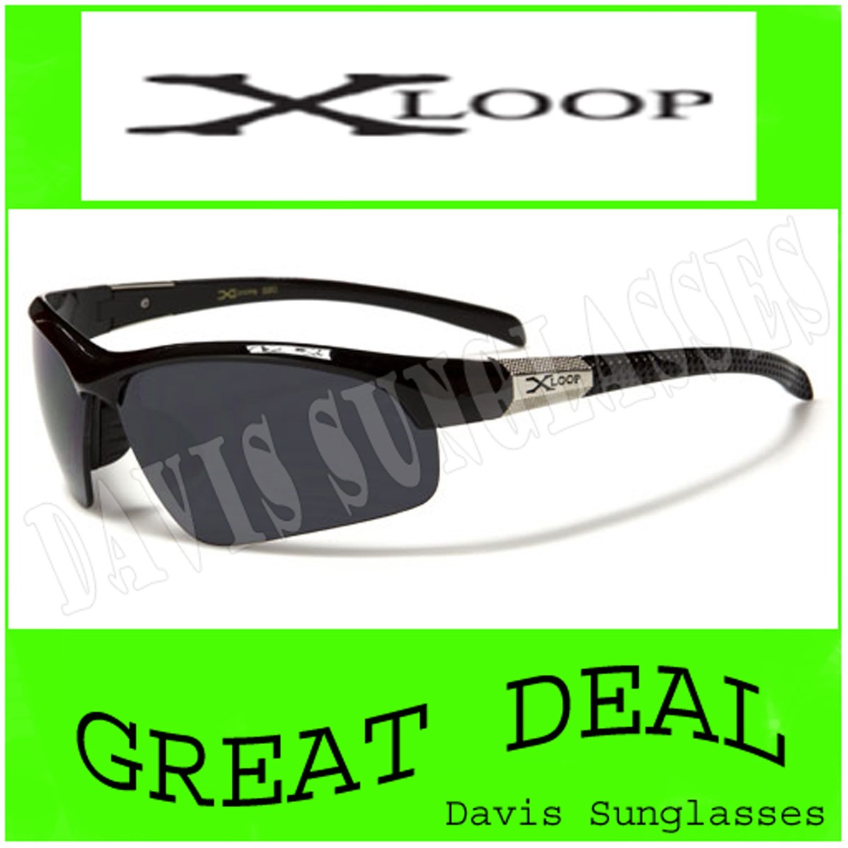 X Loop Sunglasses XL41801 UV400 Davis E5 cycling running shades