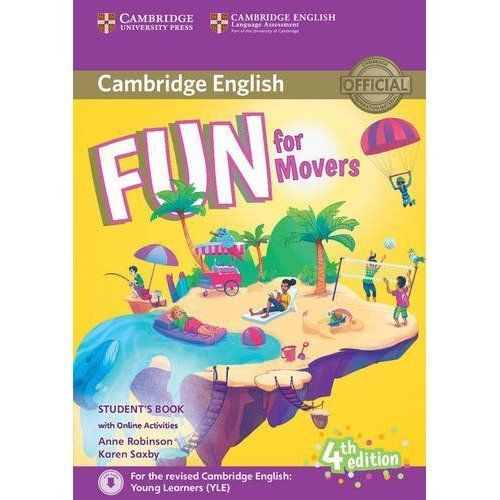 Fun for Movers Student's Book with Online Activities with Audio Robinson 4e