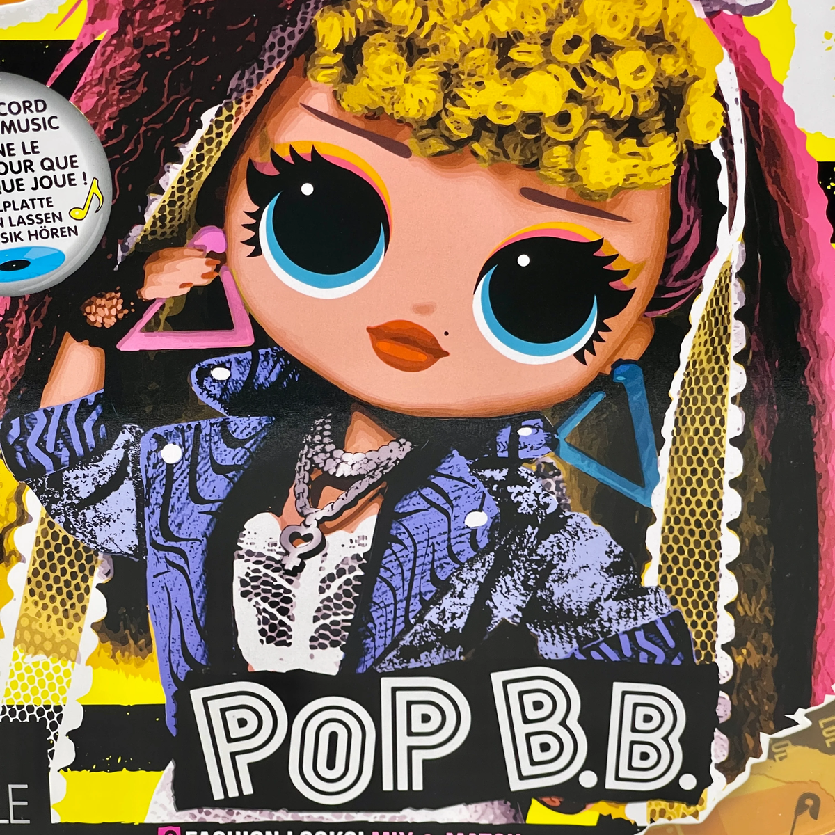 Lol サプライズ❣️omg リミックス　Pop B.B. Amazon.com: L.O.L. Surprise! Remix Pop B.B. Fashion Doll