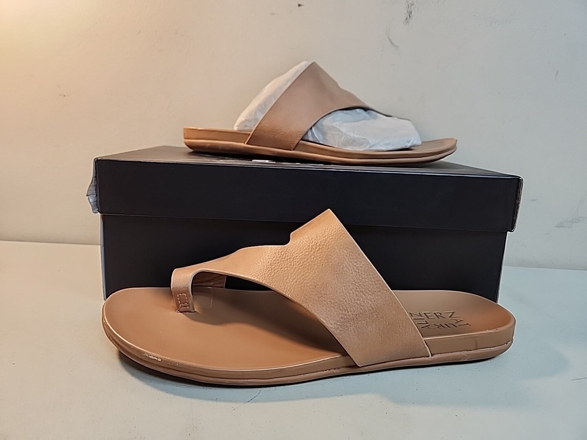 Naturalizer Women's Gen N-Bolt Slide Sandals Cookie Dough Size 9.5