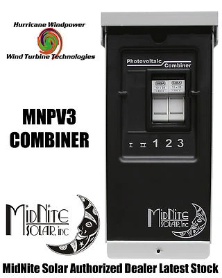 Midnite Solar MNPV3 (PV3 Combiner Box Only) Solar Wind Turbine Wind Generator