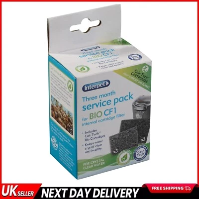 Interpet 3 Monate Servicepaket für den Interpet Innenpatronenfilter CF1