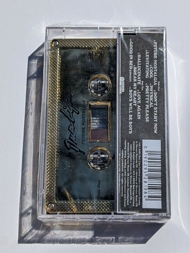 SEALED DUA LIPA FUTURE NOSTALGIA GOLDEN CASSETTE LIMITED EDITION - UK EXCLUSIVE - Foto 4 di 12