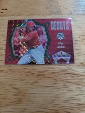 2021 Panini Mosaic Debuts Mosaic Green #20 Alec Bohm