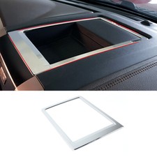 Car Dashboard Storage Box Frame Trim Decor Cover Chrome For Ford F-150 2015-2020