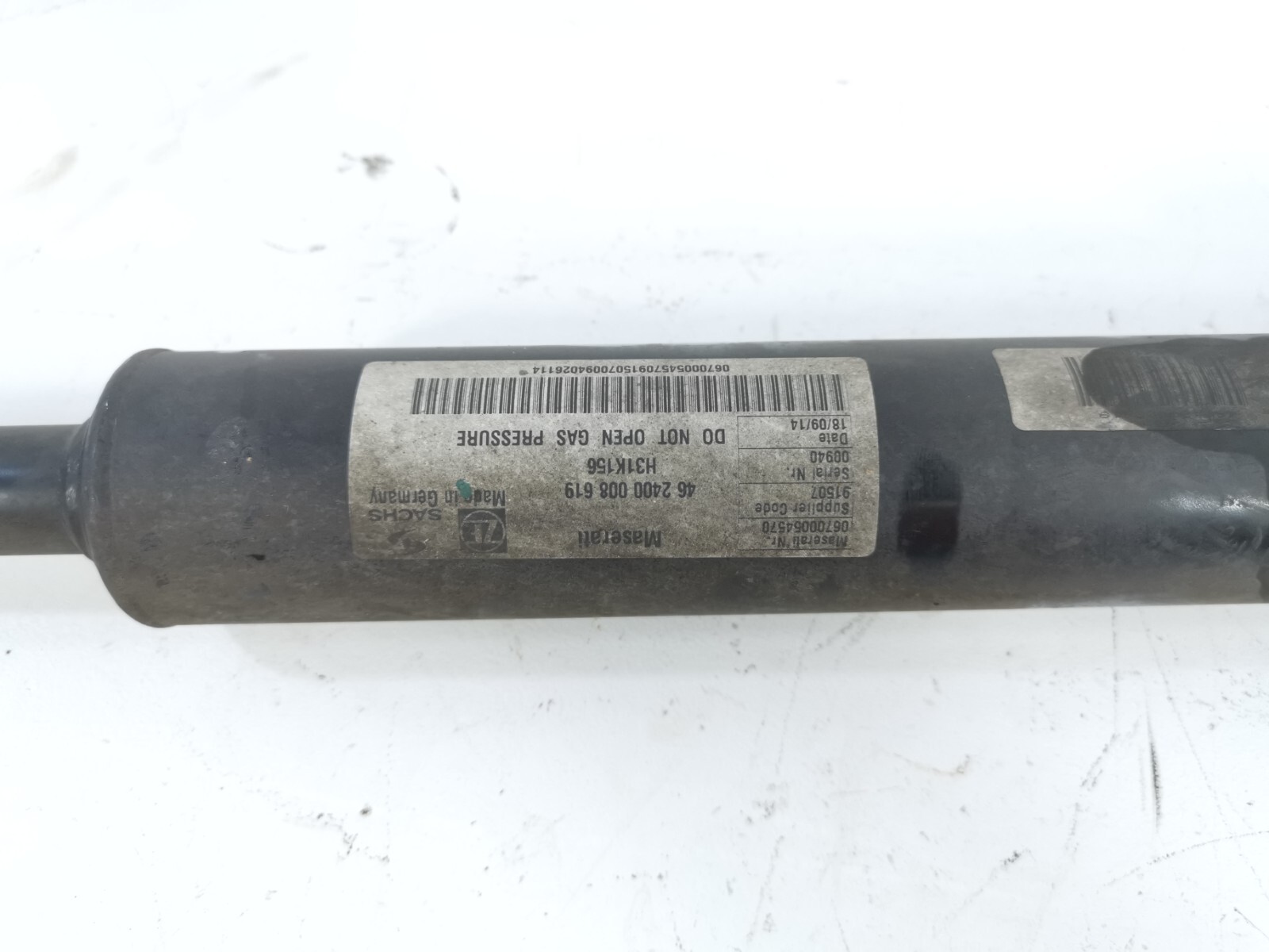 14-19 MASERATI QUATTROPORTE S REAR LEFT RIGHT SHOCK STRUT ABSORBER 06700028330