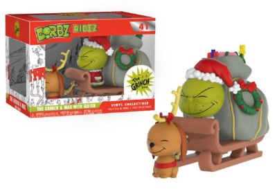 Funko Der Grinch POP! Ridez Vinyl Fahrzeug mit Dorbz Figur Grinch, Max & Sled 24