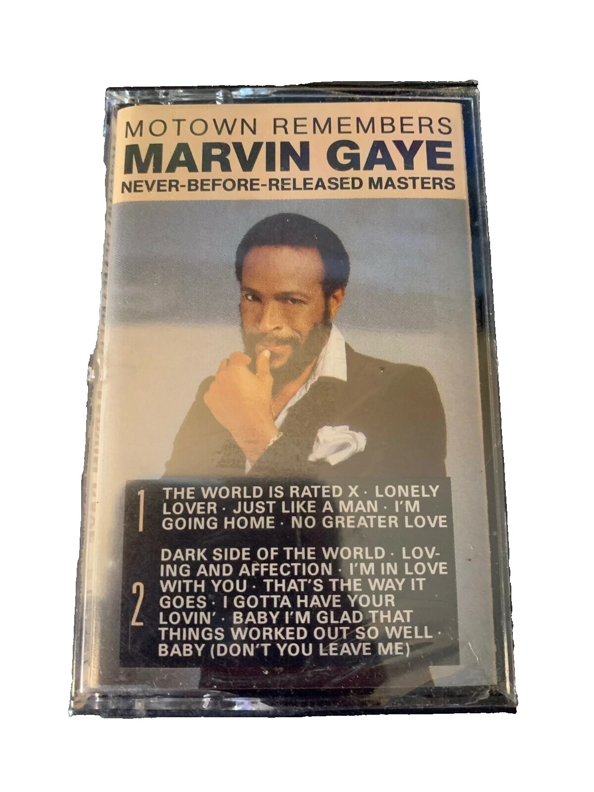 Casetes de música rock marvin gaye