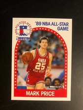 1989 MARK PRICE NBA Hoops All Star a Basketball Card # 28