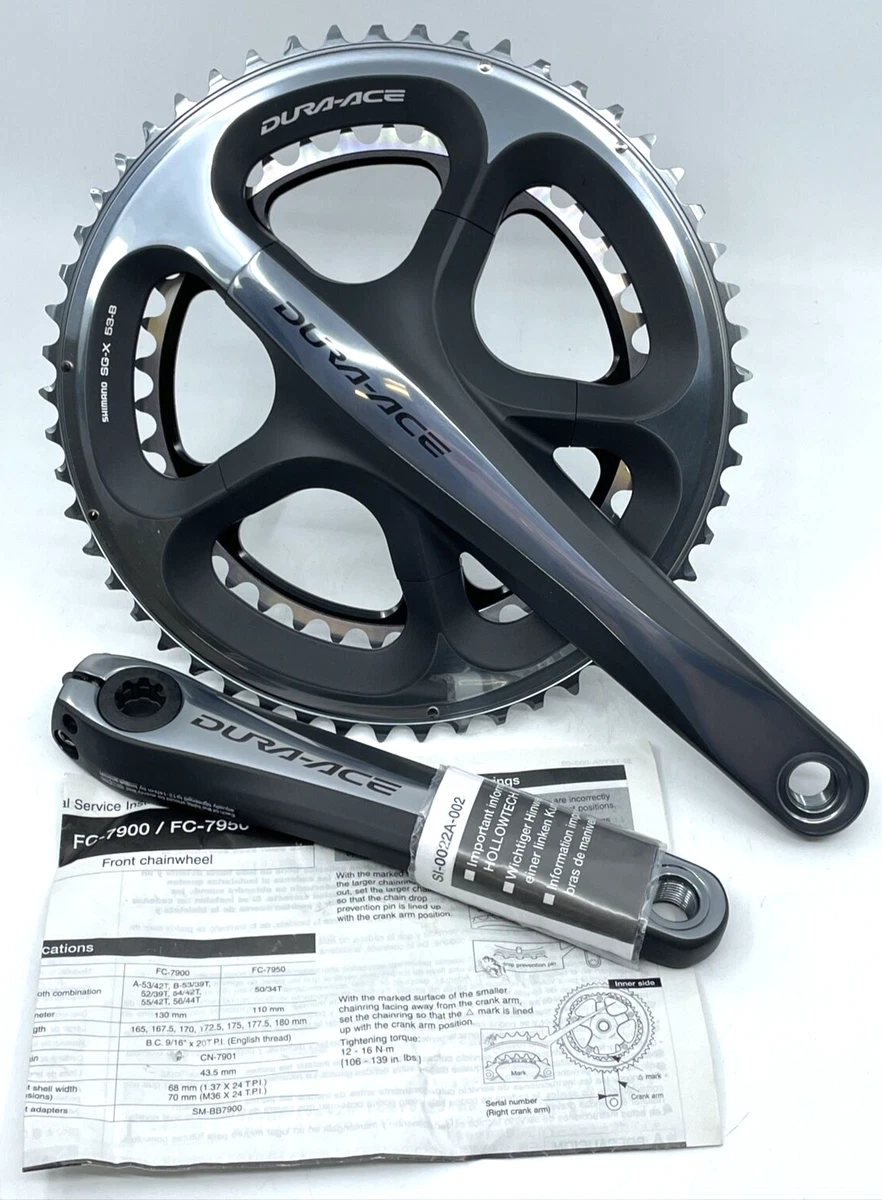 デュラエース ■FC-09(FC-9000/R9100) 新品未使用■172.5 Yahoo!オークション - Shimano シマノ デュラエース FC-09(FC