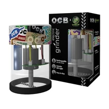 OCB Wakit Grinders rechargeable Electric Herb Grinder KLR Series - Clear Collage