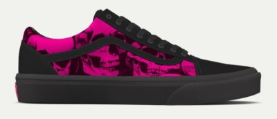 Vans Old Skool Custom Sneakers - Toxic Skulls